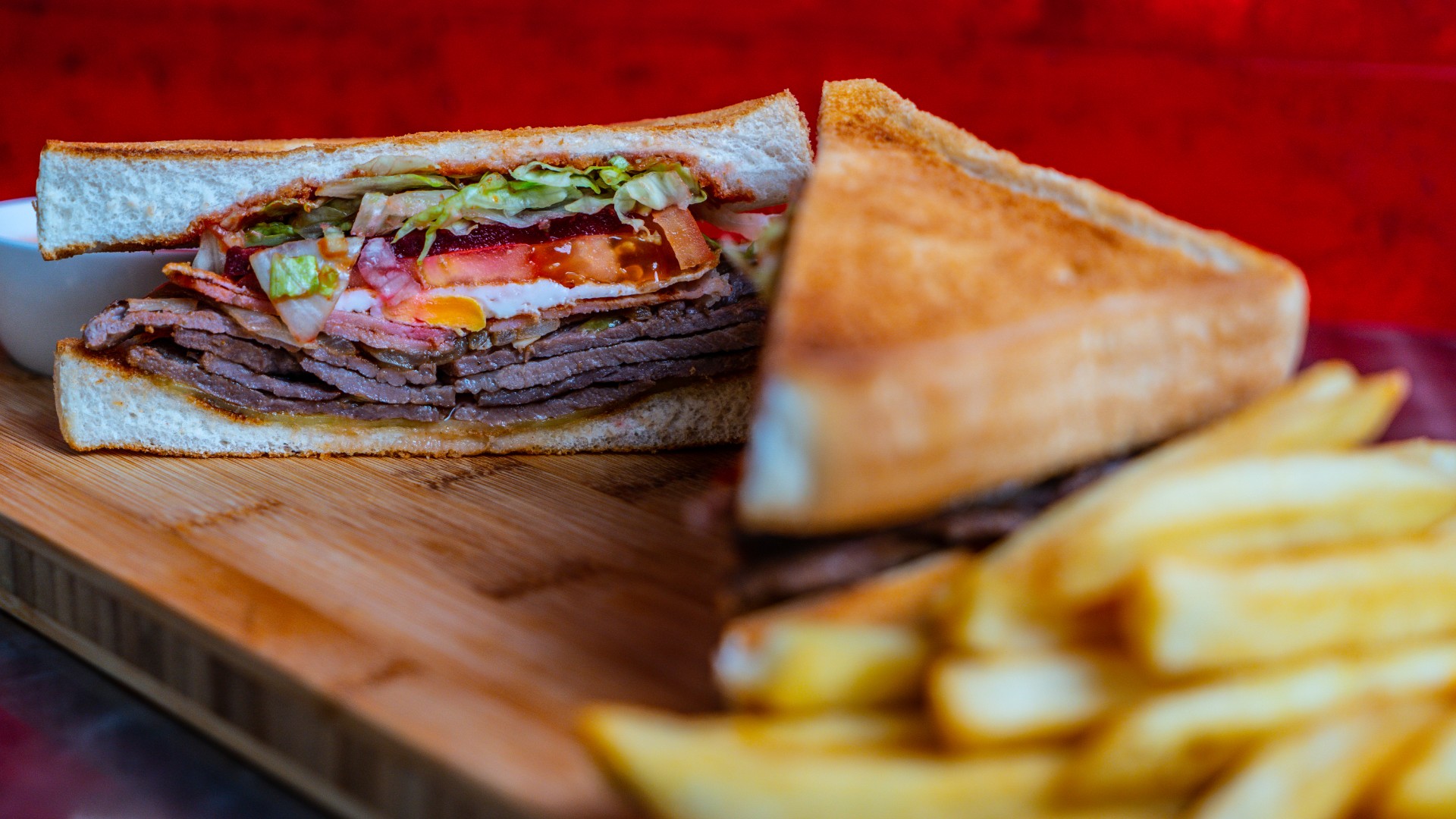 Steak Sandwich The Lot