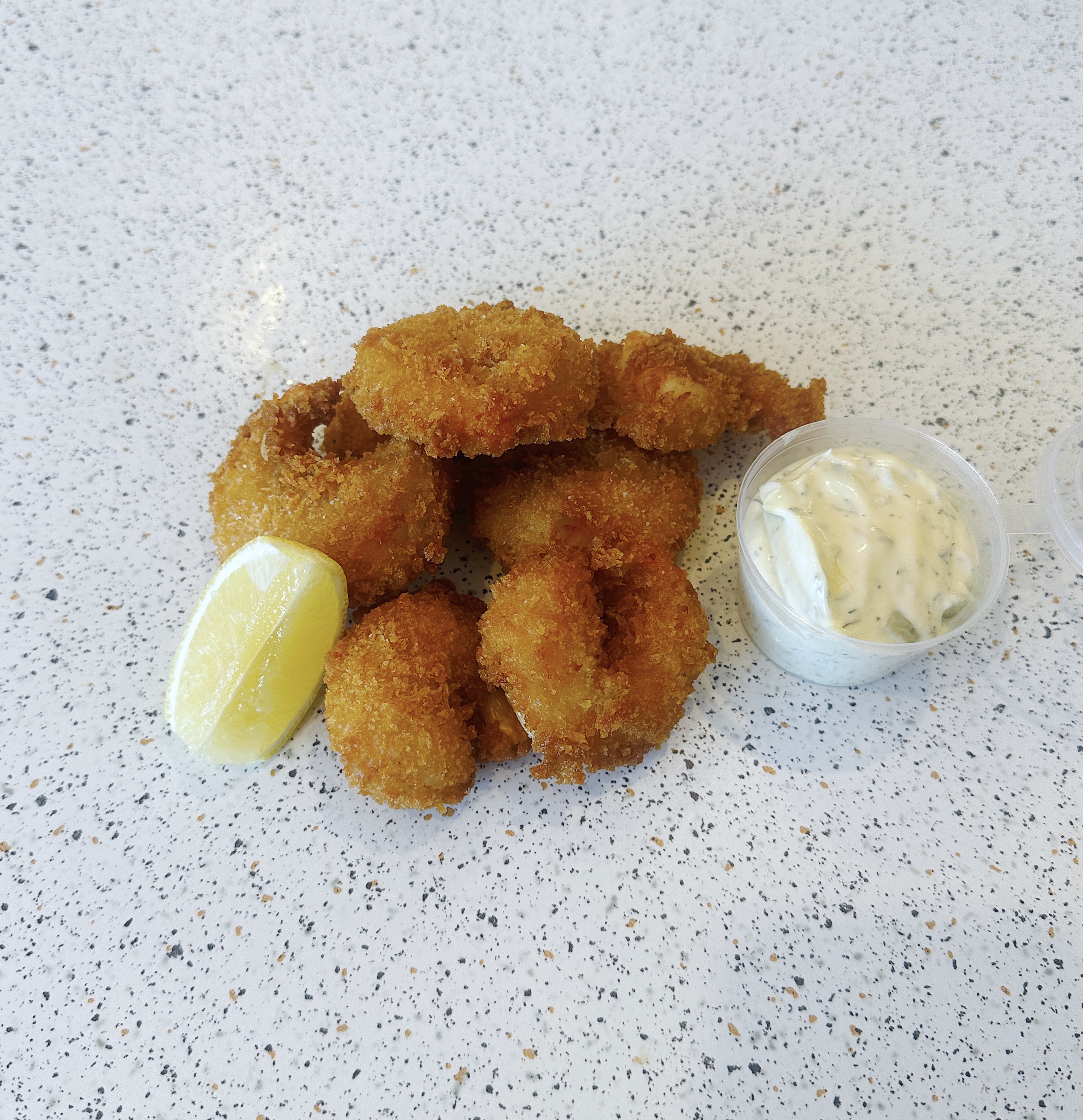 Crumbed Prawns