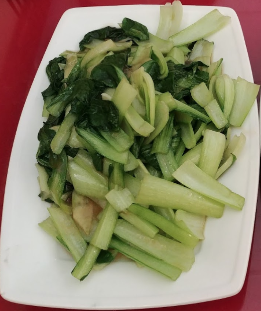 Garlic Tofu Bok Choy